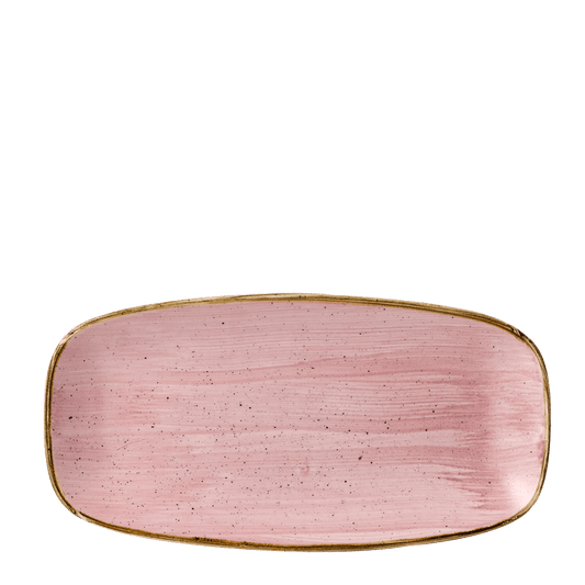 Stonecast Petal Pink Chefs Oblong Plate 11 3/4X6" Box of 12 (3-5 Working Days Delivery)