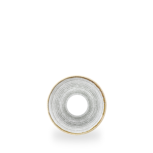 Studio Prints Stone Grey  Cappuccino Saucer 6.25" Box 12