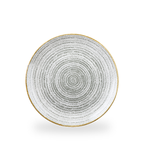 Studio Prints Stone Grey Evolve Coupe Plate 10.25" Box of 12 (3-5 Working Days Delivery)