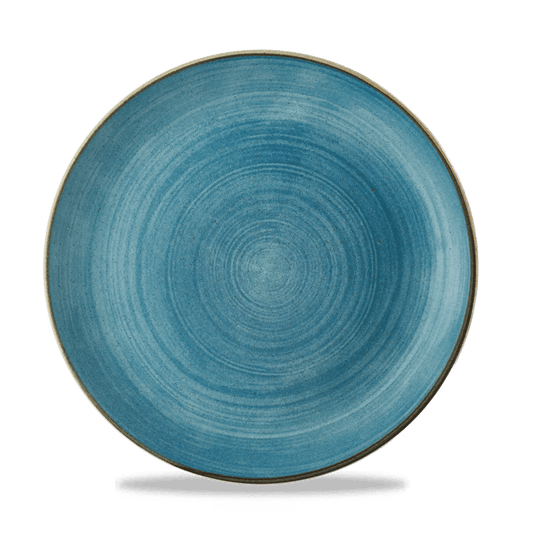 Stonecast Raw Teal Evolve Coupe Plate 10.25" Box of 12 (3-5 Working Days Delivery)