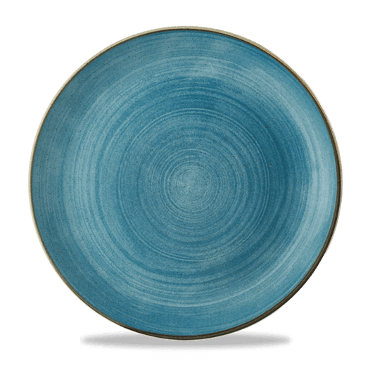 Stonecast Raw Teal Evolve Coupe Plate 11.25" Box of 12 (3-5 Working Days Delivery)