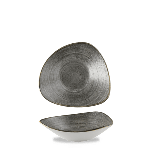Stonecast Raw Black Lotus Bowl 9" Box of 12 (3-5 Working Days Delivery)