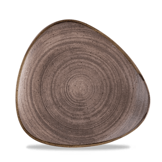Stonecast Raw Brown Lotus Plate 9 5/8" Box of 12 (3-5 Working Days Delivery)