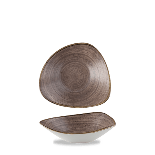 Stonecast Raw Brown Lotus Bowl 7" Box of 12 (3-5 Working Days Delivery)
