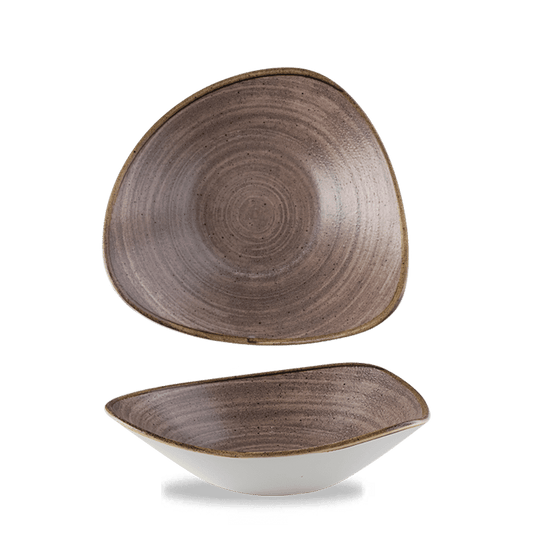 Stonecast Raw Brown Lotus Bowl 9" Box of 12 (3-5 Working Days Delivery)