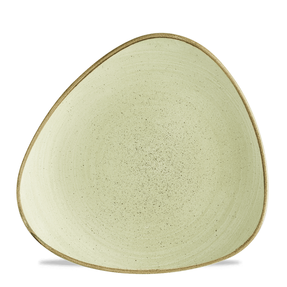 Stonecast Raw Green Lotus Plate 11 1/4" Box 12