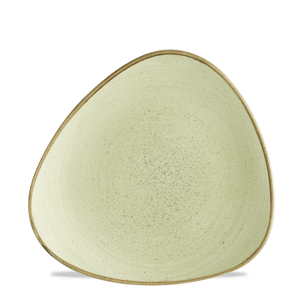 Stonecast Raw Green Lotus Plate 9 5/8" Box 12