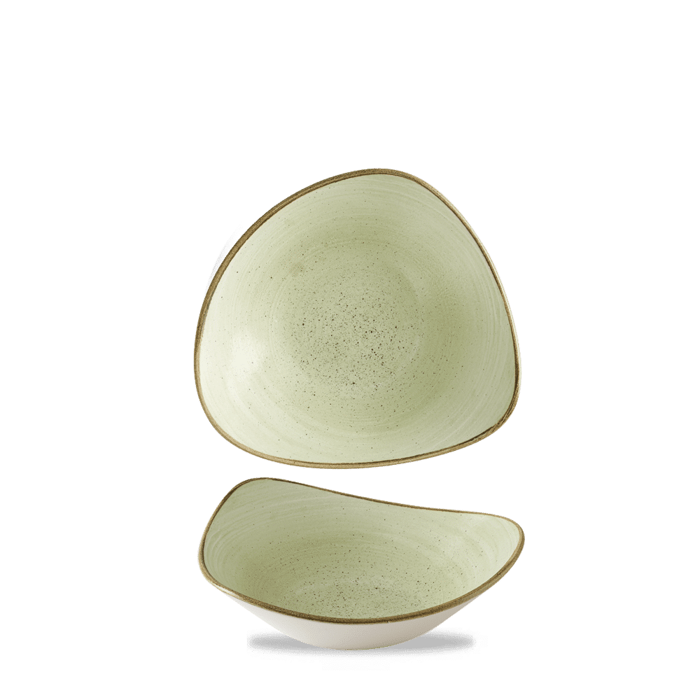 Stonecast Raw Green Lotus Bowl 7" Box 12