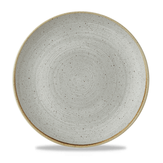 Stonecast Raw Grey Evolve Coupe Plate 11.25" Box of 12 (3-5 Working Days Delivery)