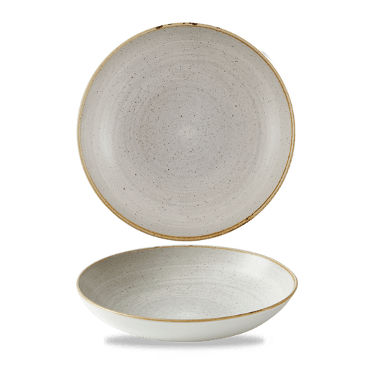 Stonecast Raw Grey Coupe Bowl 7.25" Box of 12 (3-5 Working Days Delivery)