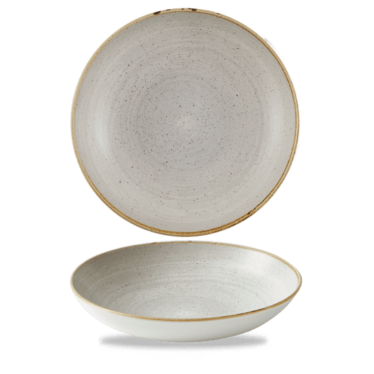 Stonecast Raw Grey Evolve Coupe Bowl 9.75" Box of 12 (3-5 Working Days Delivery)