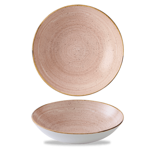 Stonecast Raw Terracotta Coupe Bowl 7.25" Box of 12 (3-5 Working Days Delivery)