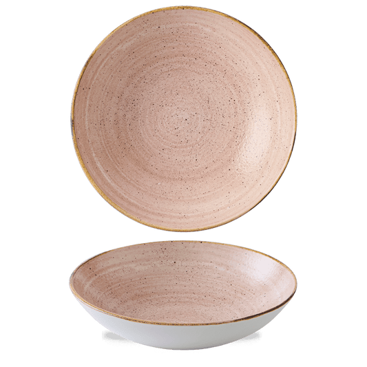 Stonecast Raw Terracotta Evolve Coupe Bowl 9.75" Box of 12 (3-5 Working Days Delivery)