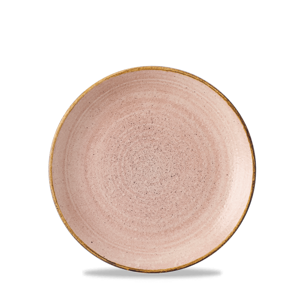 Stonecast Raw Terracotta Evolve Coupe Plate 6.5" Box 12