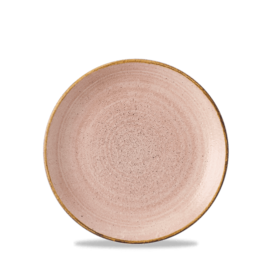 Stonecast Raw Terracotta Evolve Coupe Plate 6.5" Box of 12 (3-5 Working Days Delivery)