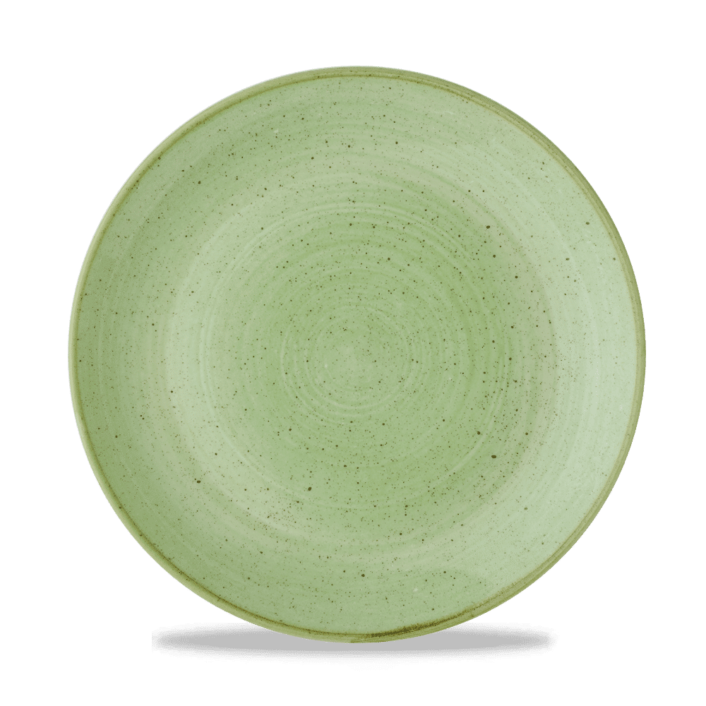Stonecast Sage Green Evolve Coupe Plate 10.25" Box 12
