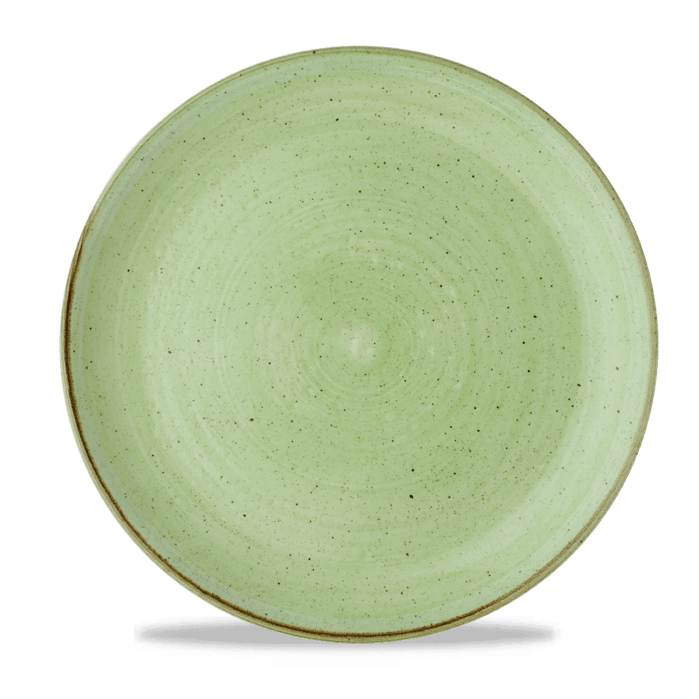 Stonecast Sage Green Evolve Coupe Plate 11.25" Box 12