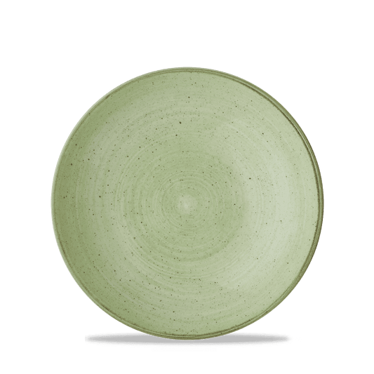 Stonecast Sage Green Coupe Bowl 7.25" Box of 12 (3-5 Working Days Delivery)