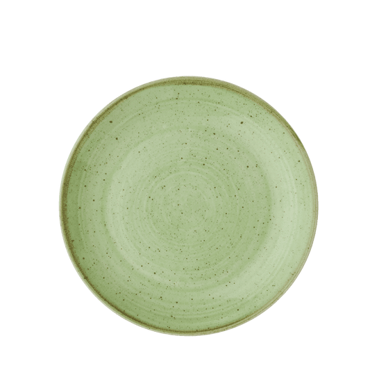 Stonecast Sage Green Evolve Coupe Plate 6.5" Box of 12 (3-5 Working Days Delivery)