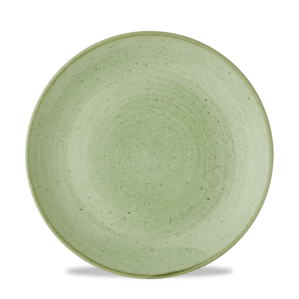 Stonecast Sage Green Evolve Coupe Plate 9" Box 12