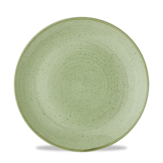 Stonecast Sage Green Evolve Coupe Plate 9" Box of 12 (3-5 Working Days Delivery)