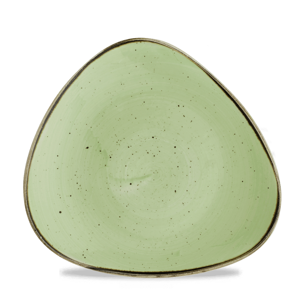 Stonecast Sage Green Lotus Plate 11 1/4" Box 12