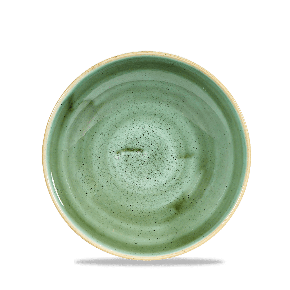 Stonecast Samphire Green  Coupe Bowl 7.25" Box 12