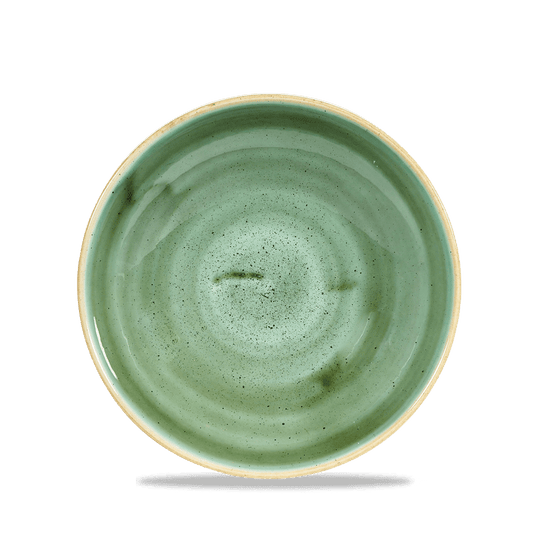 Stonecast Samphire Green Coupe Bowl 7.25" Box of 12 (3-5 Working Days Delivery)