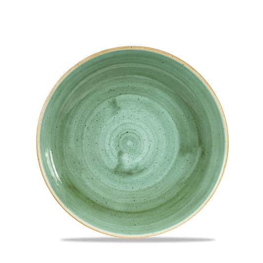 Stonecast Samphire Green Evolve Coupe Bowl 9.75" Box of 12 (3-5 Working Days Delivery)