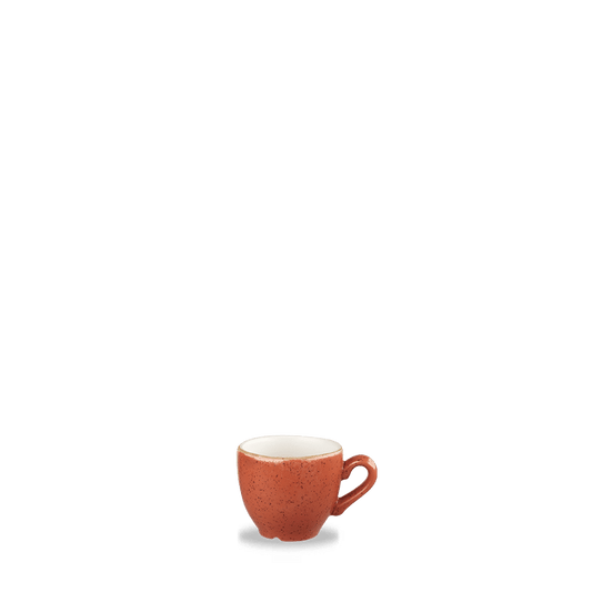 Stonecast Spiced Orange Espresso Cup 9Cl Box of 12 (3-5 Working Days Delivery)
