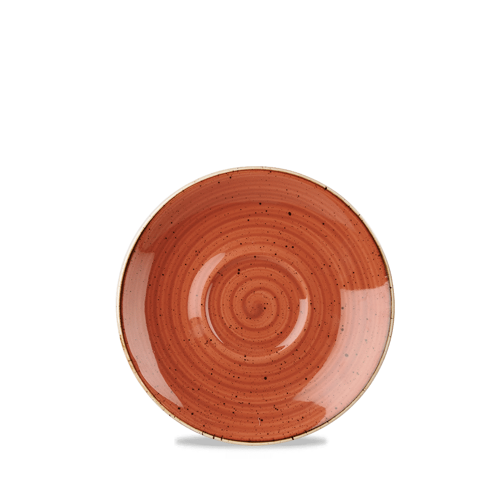 Stonecast Spiced Orange  Cappuccino Saucer 15.6Cm Box 12