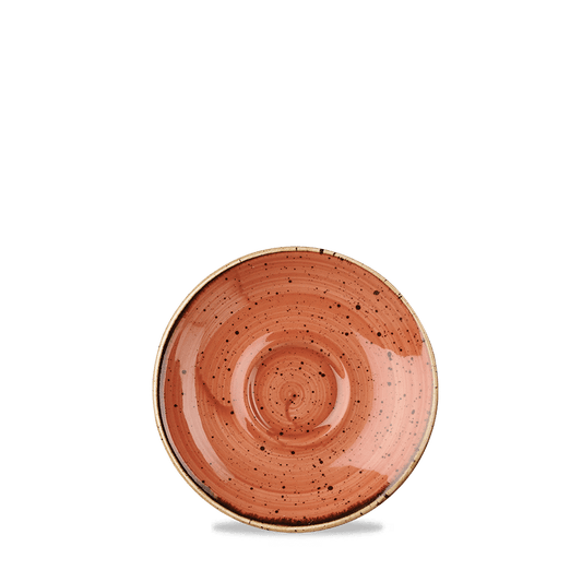 Stonecast Spiced Orange Espresso Saucer 11.8Cm Box of 12 (3-5 Working Days Delivery)