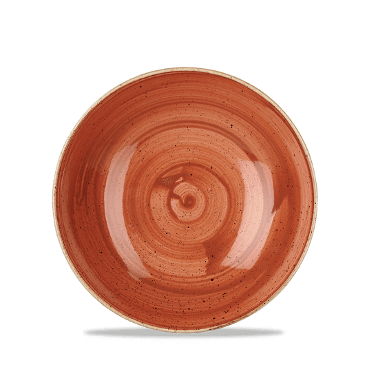 Stonecast Spiced Orange Coupe Bowl 18.2Cm Box of 12 (3-5 Working Days Delivery)