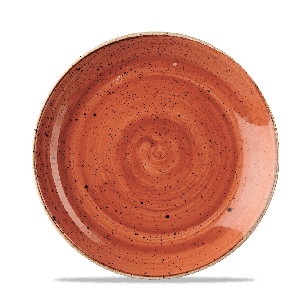 Stonecast Spiced Orange Evolve Coupe Plate 21.7Cm Box 12