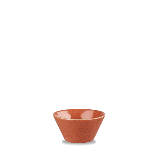 Stonecast Spiced Orange X Squared Sauce Dish 9Cl Box of 12 (3-5 Working Days Delivery)