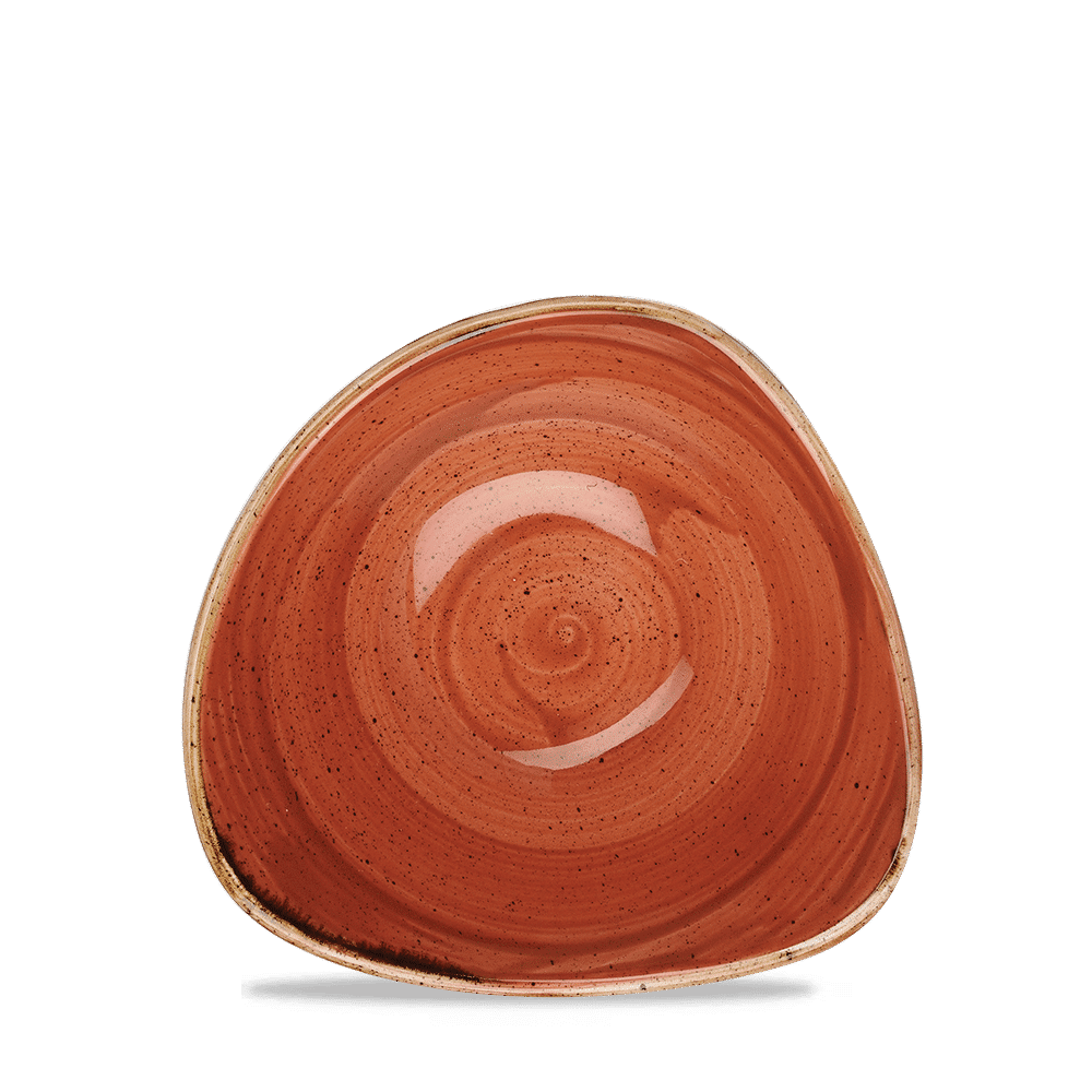 Stonecast Spiced Orange Lotus Bowl  Box 12