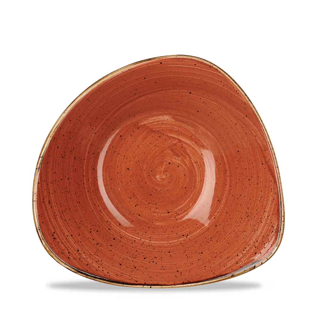 Stonecast Spiced Orange Lotus Bowl  Box 12