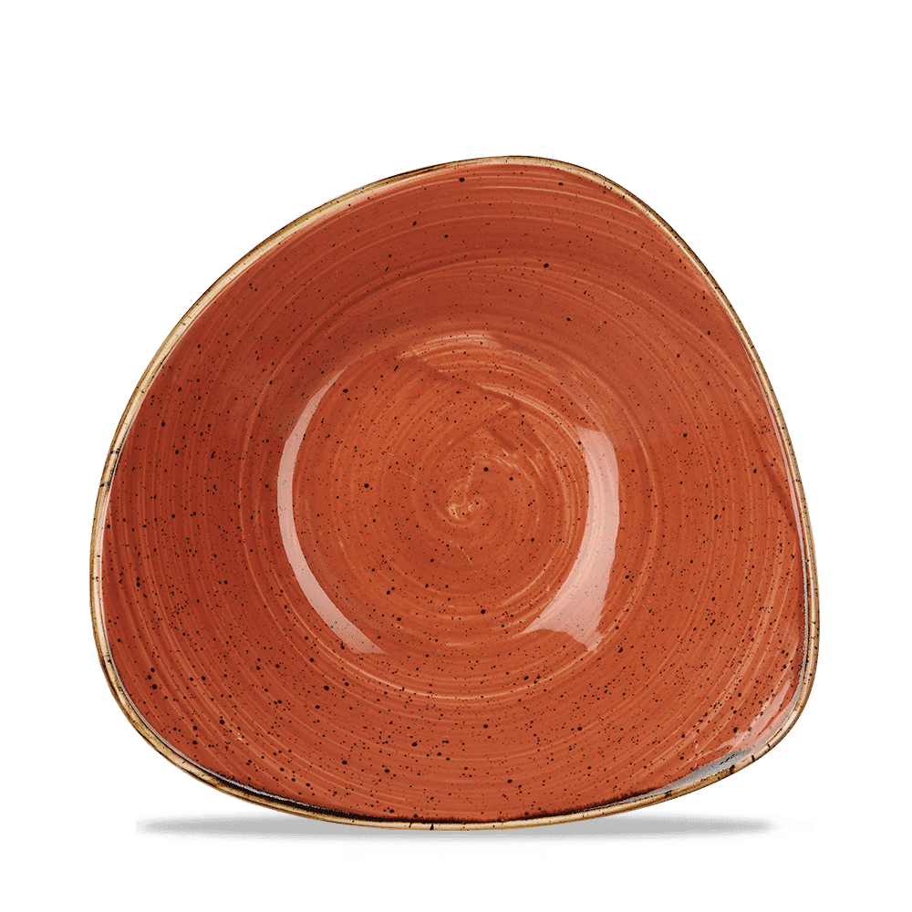 Stonecast Spiced Orange Lotus Bowl  Box 12