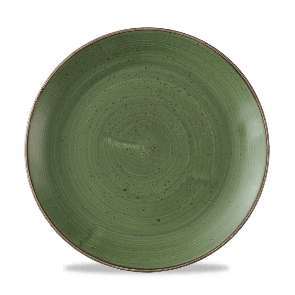 Stonecast Sorrel Green Evolve Coupe Plate 10.25" Box 12