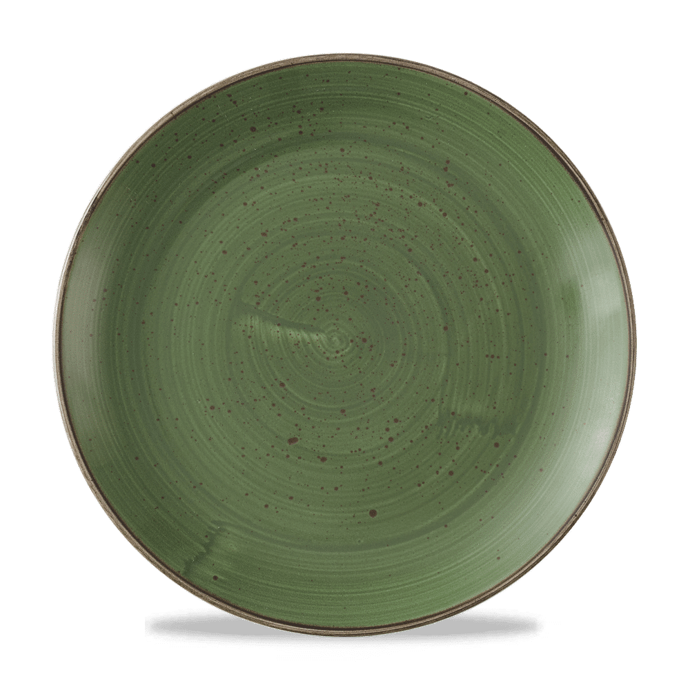 Stonecast Sorrel Green Evolve Coupe Plate 11.25" Box 12