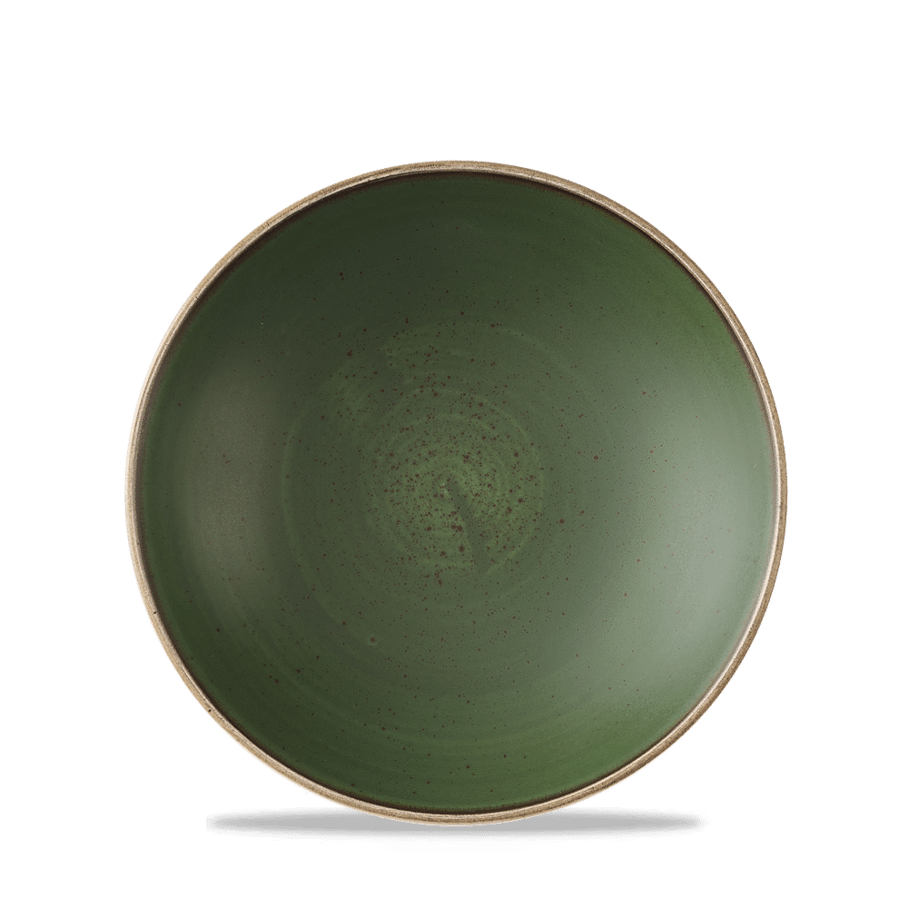 Stonecast Sorrel Green  Coupe Bowl 7.25" Box 12