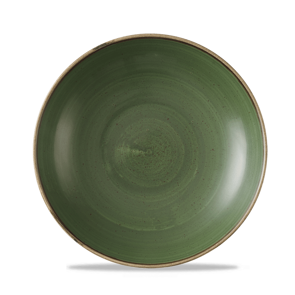 Stonecast Sorrel Green Evolve Coupe Bowl 9.75" Box 12