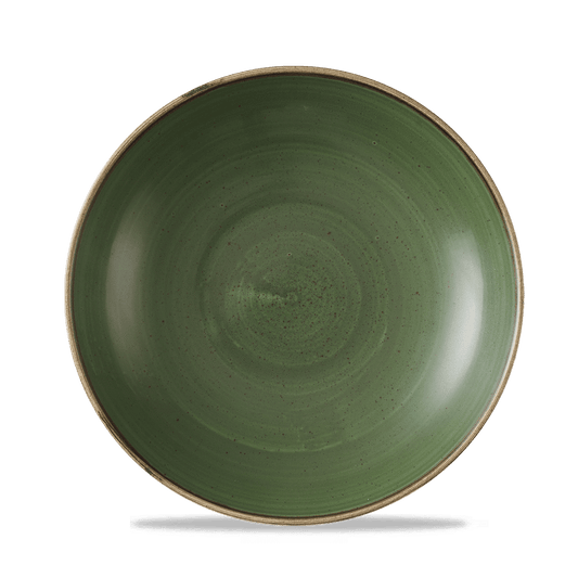 Stonecast Sorrel Green Evolve Coupe Bowl 9.75" Box of 12 (3-5 Working Days Delivery)