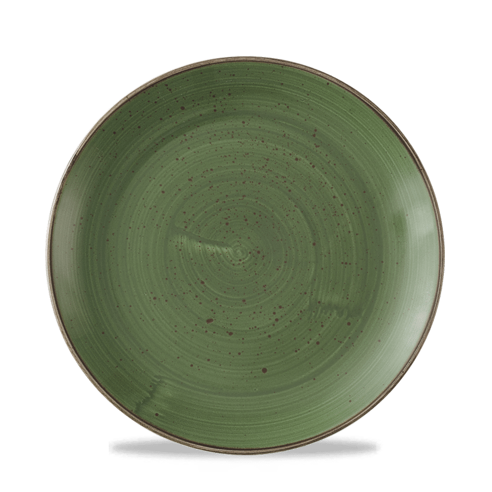 Stonecast Sorrel Green Evolve Coupe Plate 8.67" Box 12