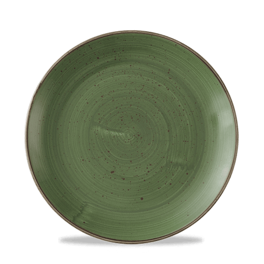 Stonecast Sorrel Green Evolve Coupe Plate 8.67" Box of 12 (3-5 Working Days Delivery)