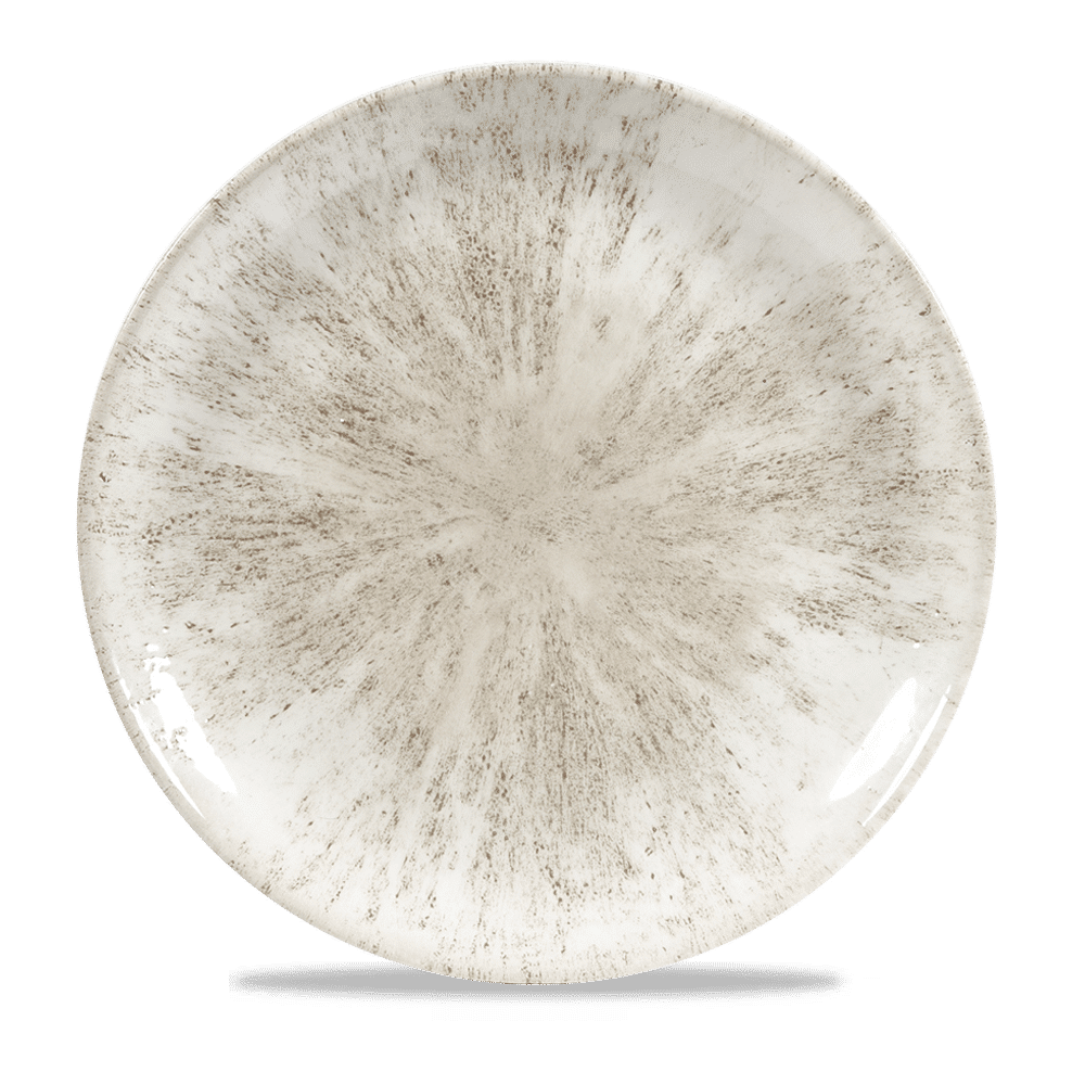 Stone Agate Grey Evolve Coupe Plate 11.25" Box 12