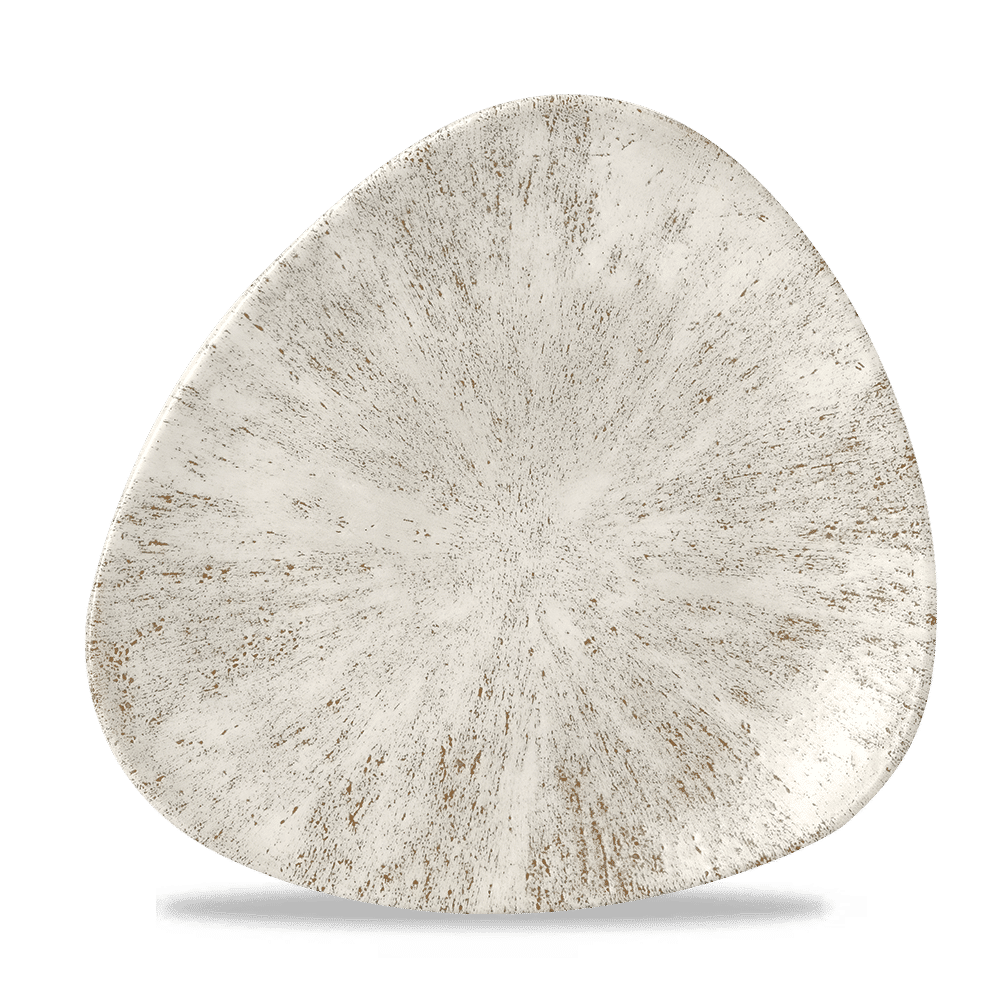 Stone Agate Grey Lotus Plate 9 5/8" Box 12