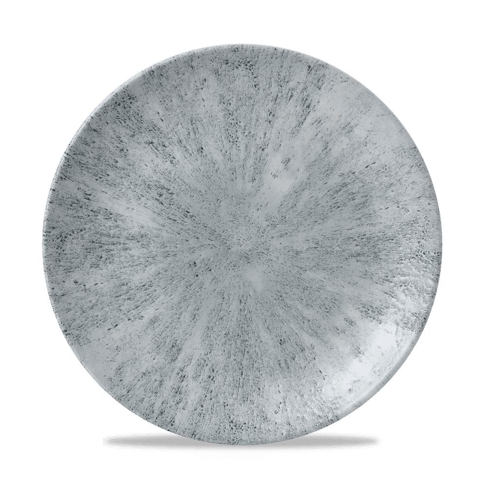 Stone Pearl Grey Evolve Coupe Plate 10.25" Box 12