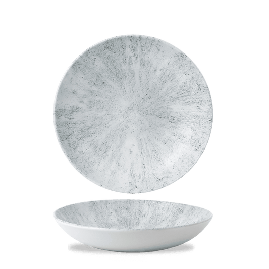 Stone Pearl Grey Evolve Coupe Bowl 9.75" Box of 12 (3-5 Working Days Delivery)
