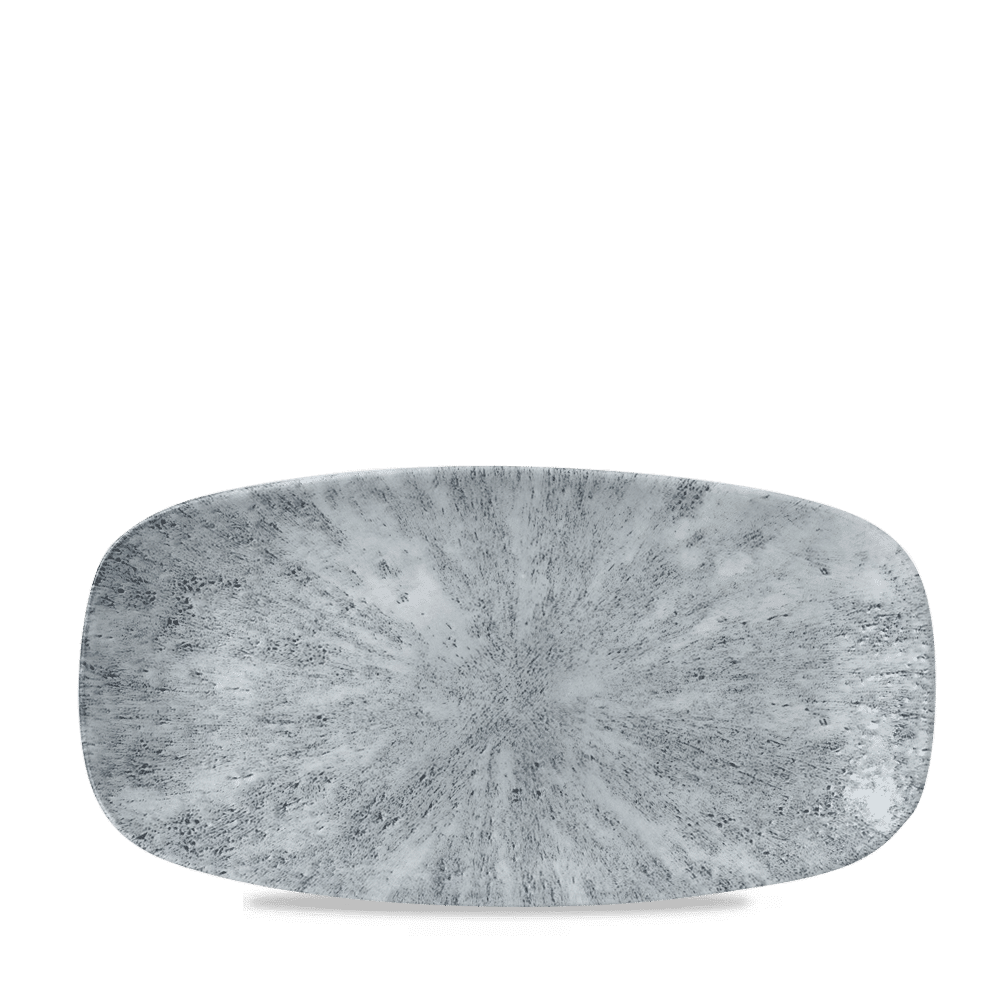 Stone Pearl Grey  Chefs Oblong Plate 11 3/4X6" Box 12